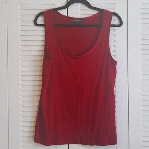 Banana republic size L solid red & solid grey